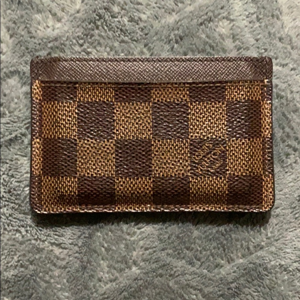 Louis Vuitton Monogram Canvas card holder wallet
